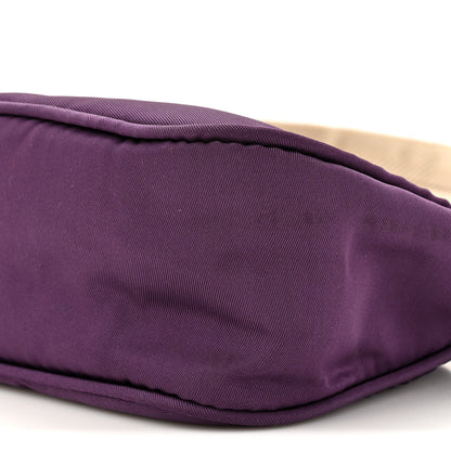 Prada Tessuto Nylon Sport Mini Shoulder Bag Malva 8 of 9