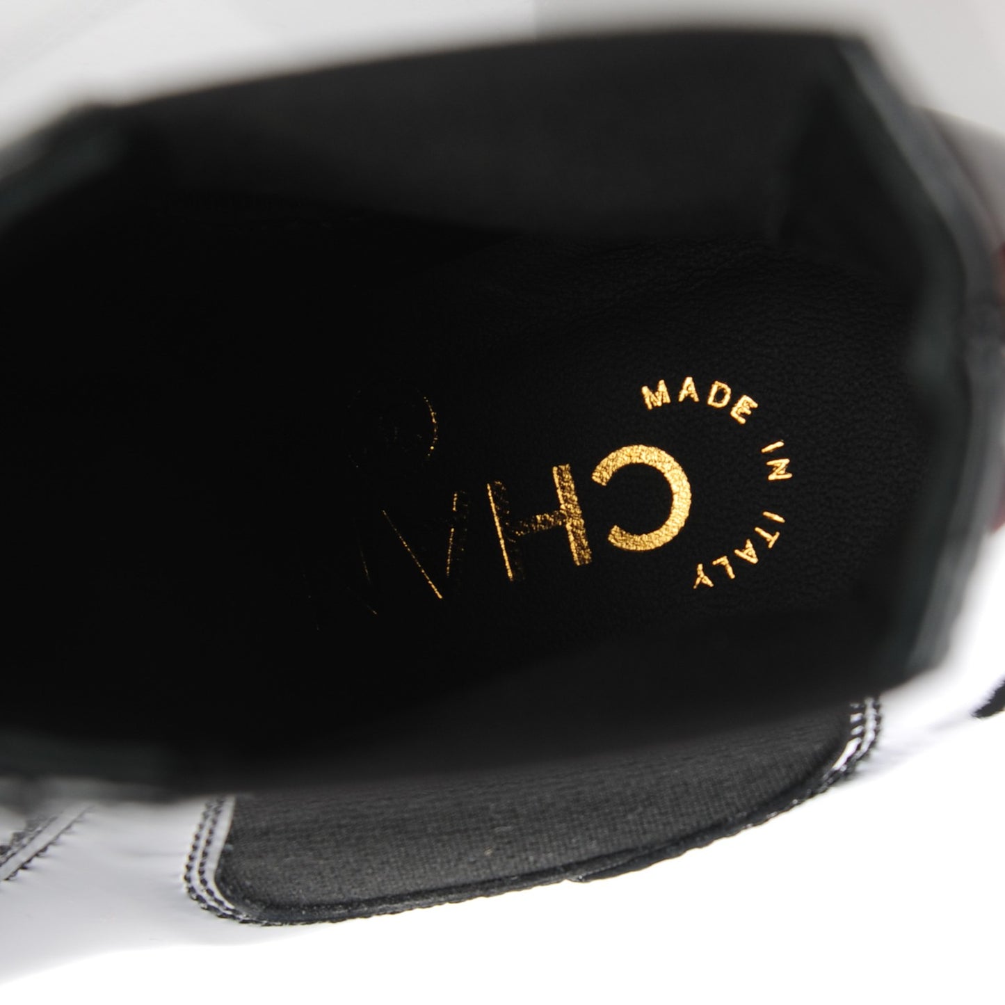 Patent Calfskin CC Boots 35.5 Black