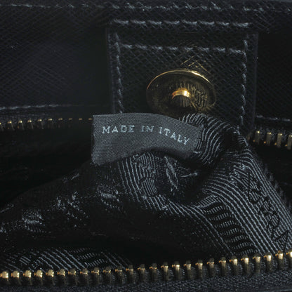 Prada Saffiano Lux Small Tote Nero Black 8 of 10