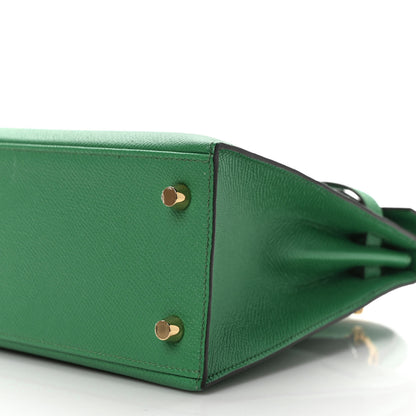 Hermes Epsom Kelly Sellier 25 Cactus 7 of 8