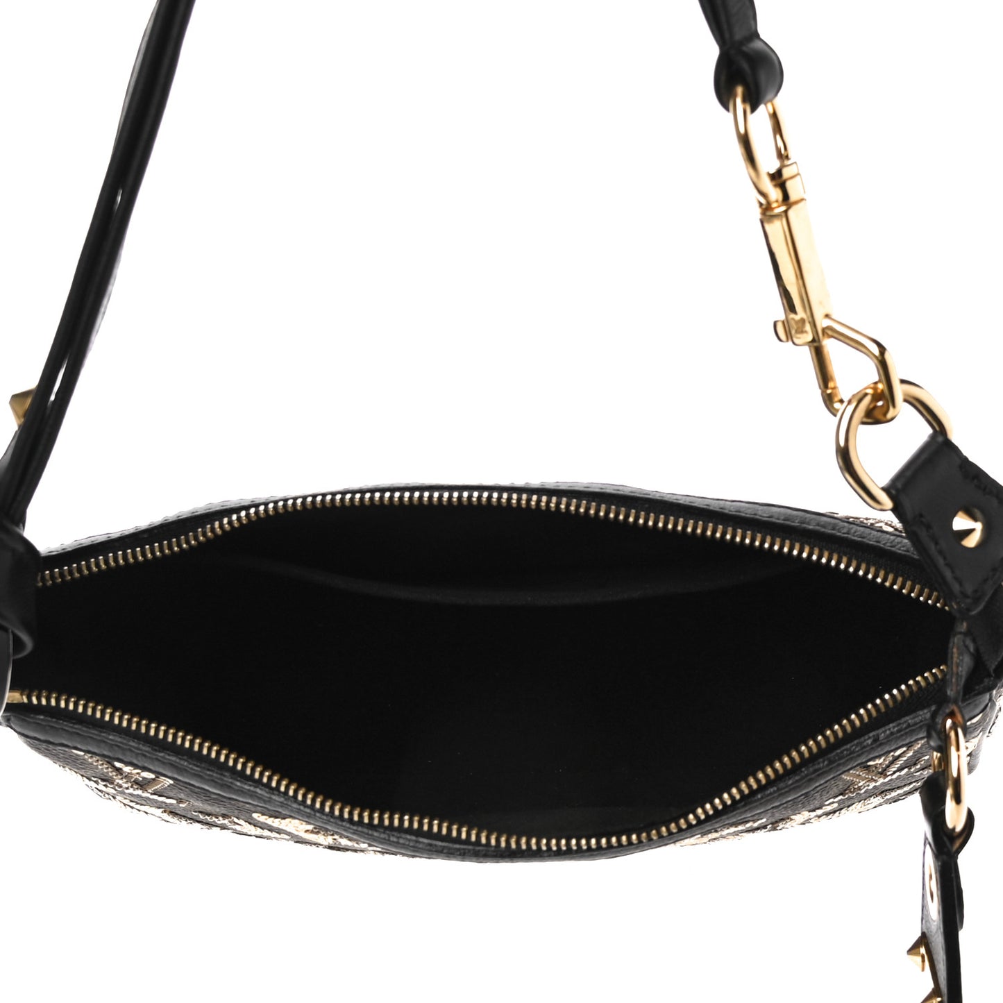 Monogram Sequins Eclipse Pochette Gold