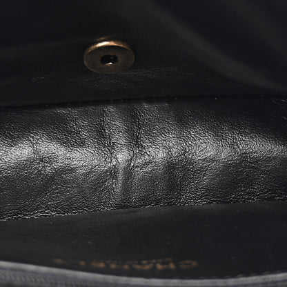 Chanel Aged Calfskin Quilted Medium Medallion Flap Black 5 of 11