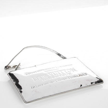 Louis Vuitton Monogram Miroir Inventeur Pochette Plat Silver 4 of 8