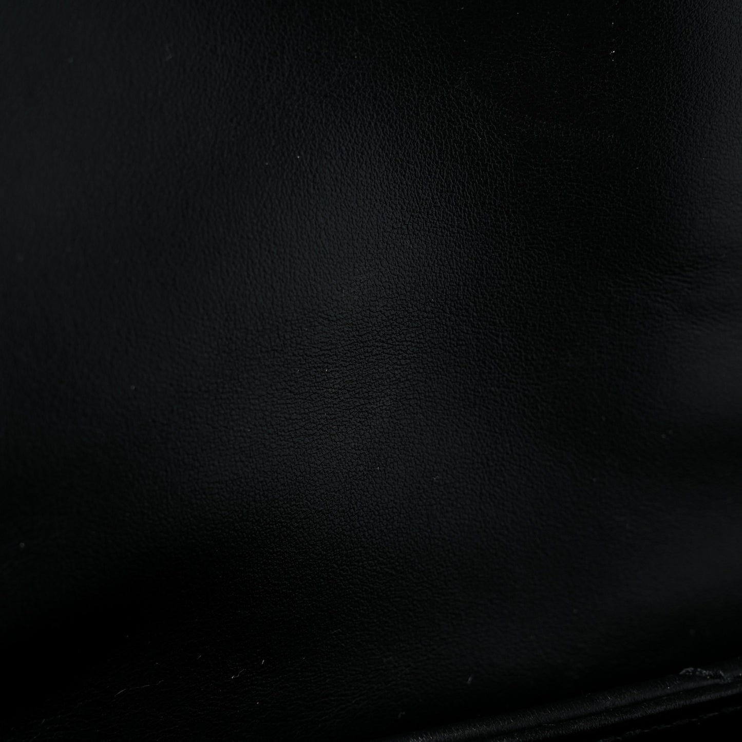 Calfskin Y Quilted Monogram Medium Loulou Chain Satchel Black