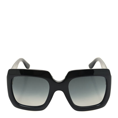 Gucci Acetate Square Frame Sunglasses GG0053S Black 2 of 8