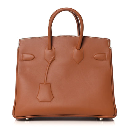 Hermes Swift Birkin Shadow 25 Gold 4 of 29