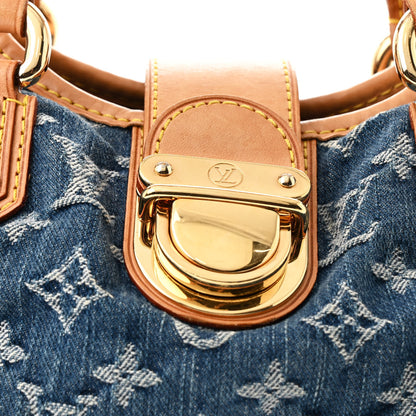 Louis Vuitton Monogram Denim Pleaty Blue 7 of 11
