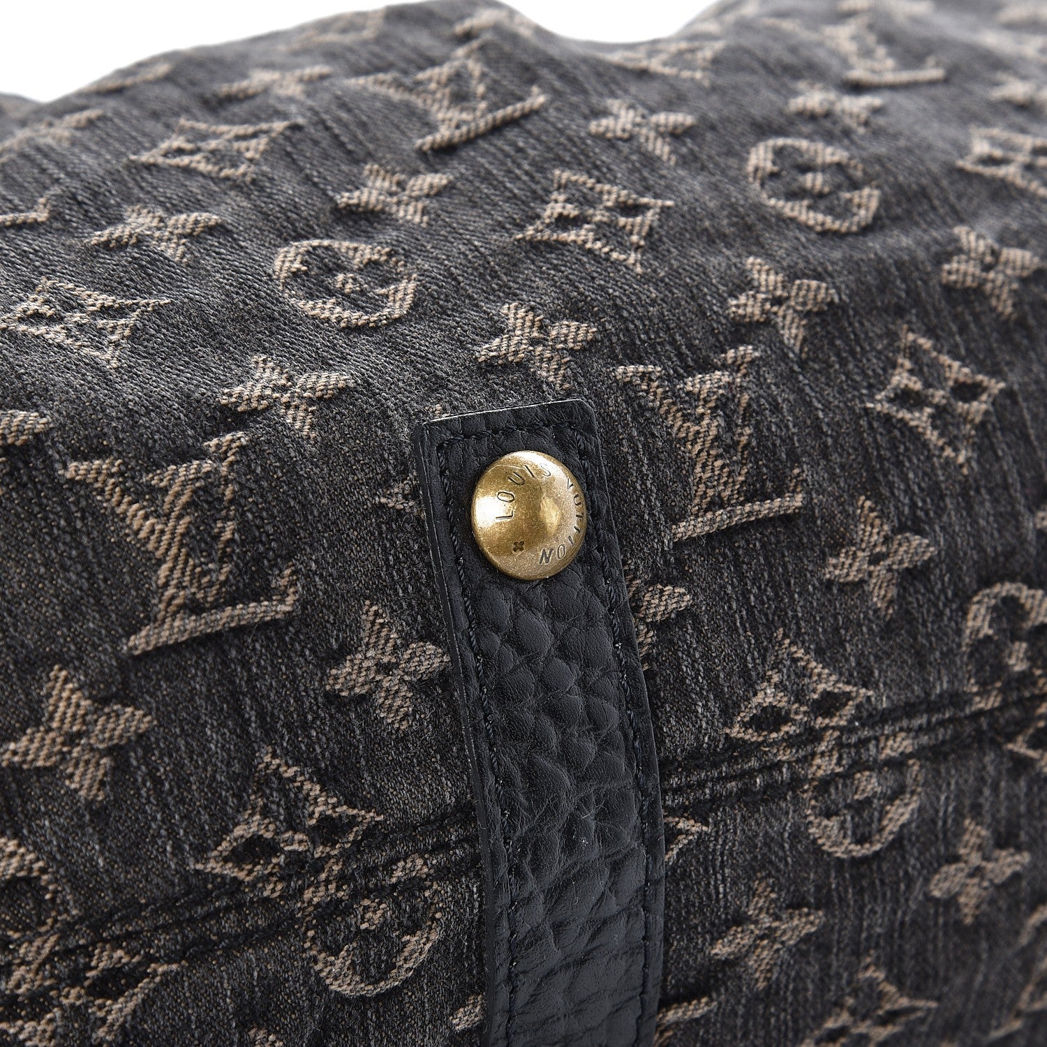 Louis Vuitton Denim Neo Cabby GM Black 9 of 9