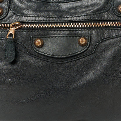 Balenciaga Agneau Giant 12 Rose Gold Hardware Town Black 9 of 13