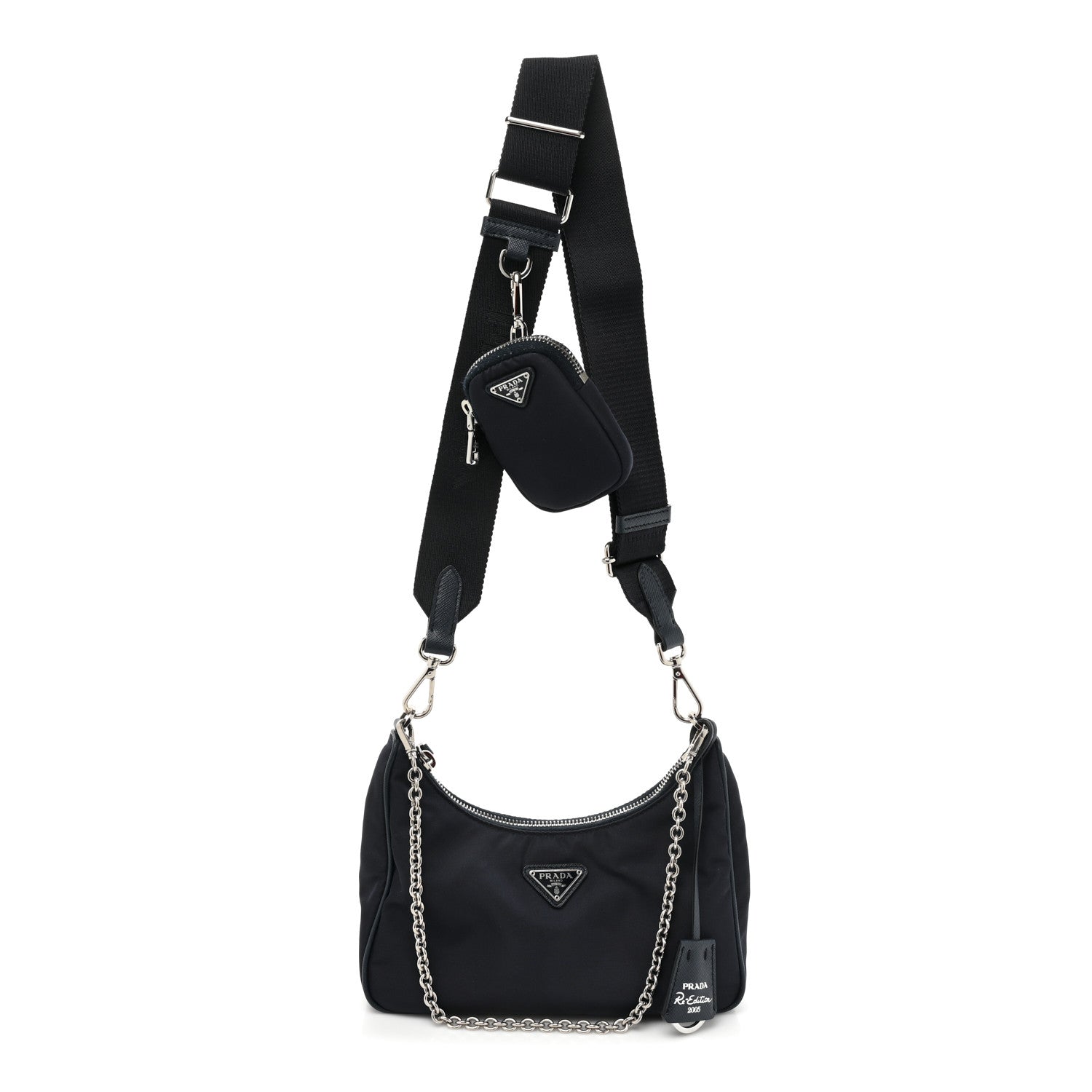 Prada Nylon Re-Edition 2005 Shoulder Bag Baltico 1 of 14