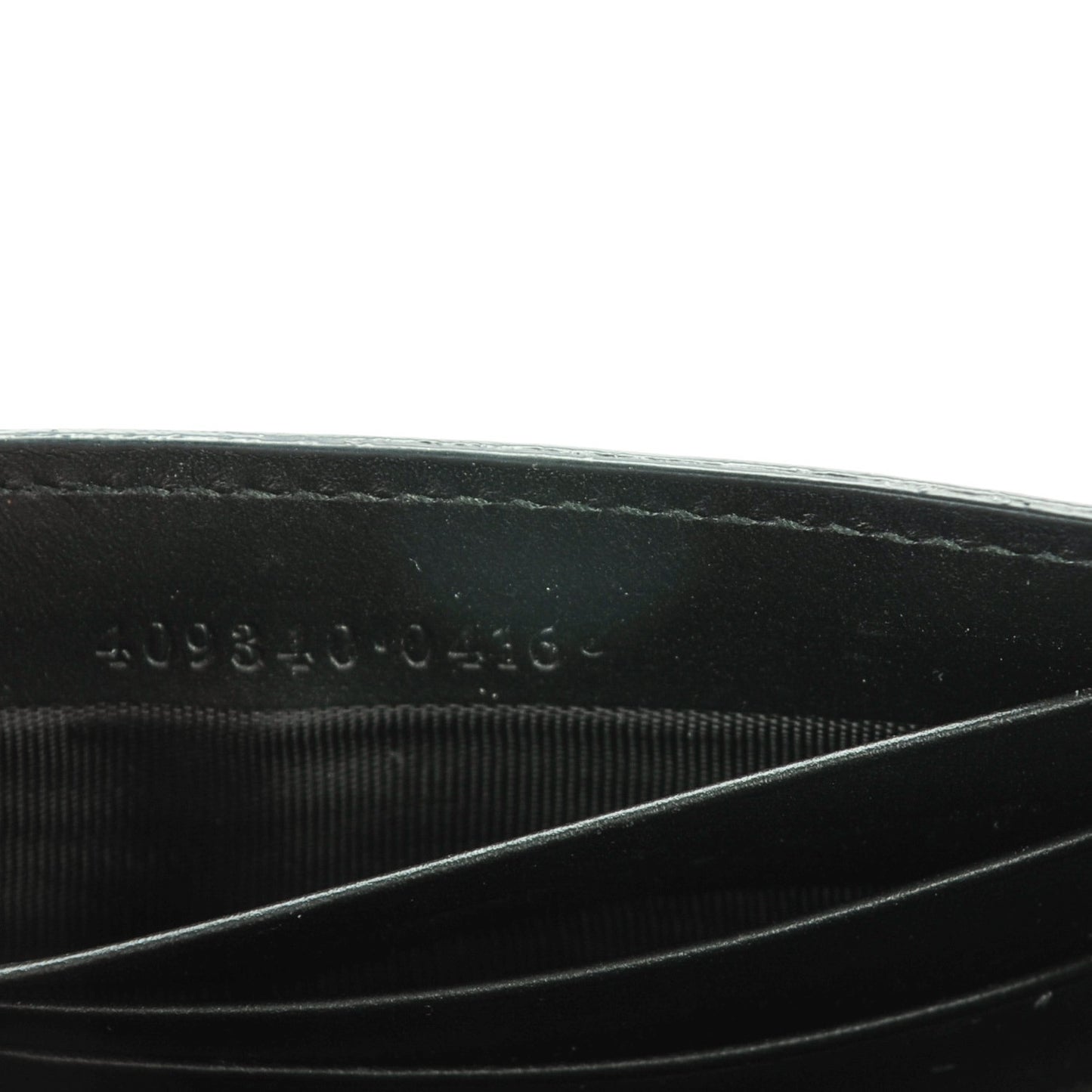 Guccissima Icon Chain Wallet Black