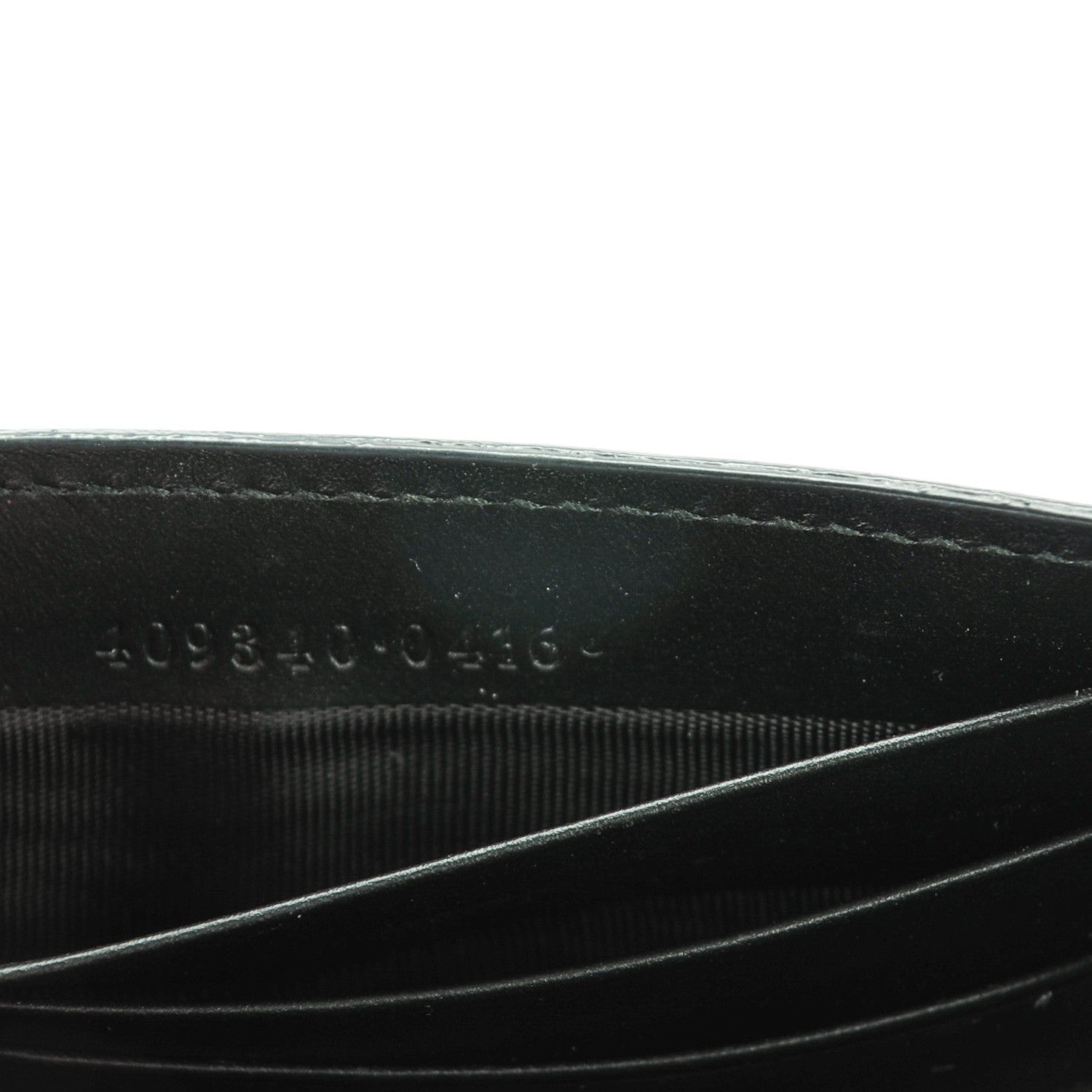 Gucci Guccissima Icon Chain Wallet Black 7 of 7