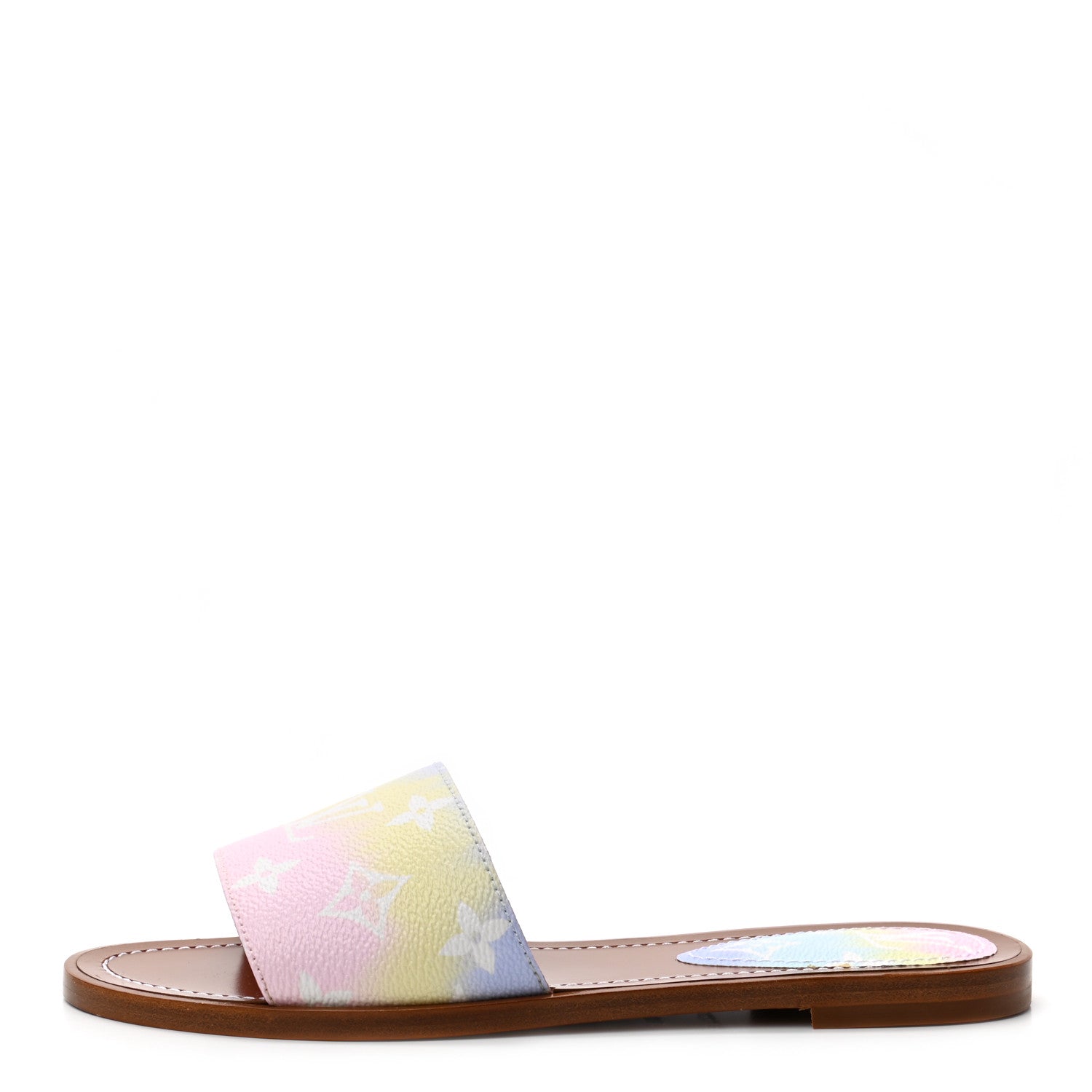 Louis Vuitton Monogram Escale Lock It Flat Mule 36 Pastel 1 of 9