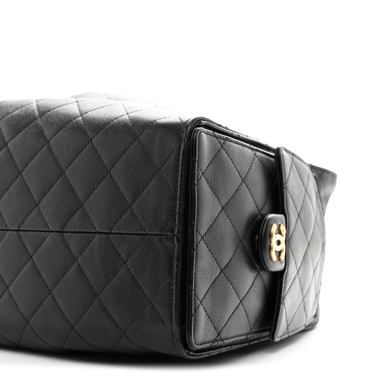 Chanel Caviar Quilted Large Chanel 25 Handbag Black 12 of 12