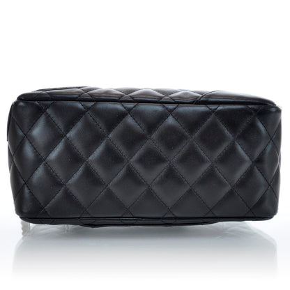 Chanel Calfskin Quilted Small Cambon Bowler Black 6 of 12