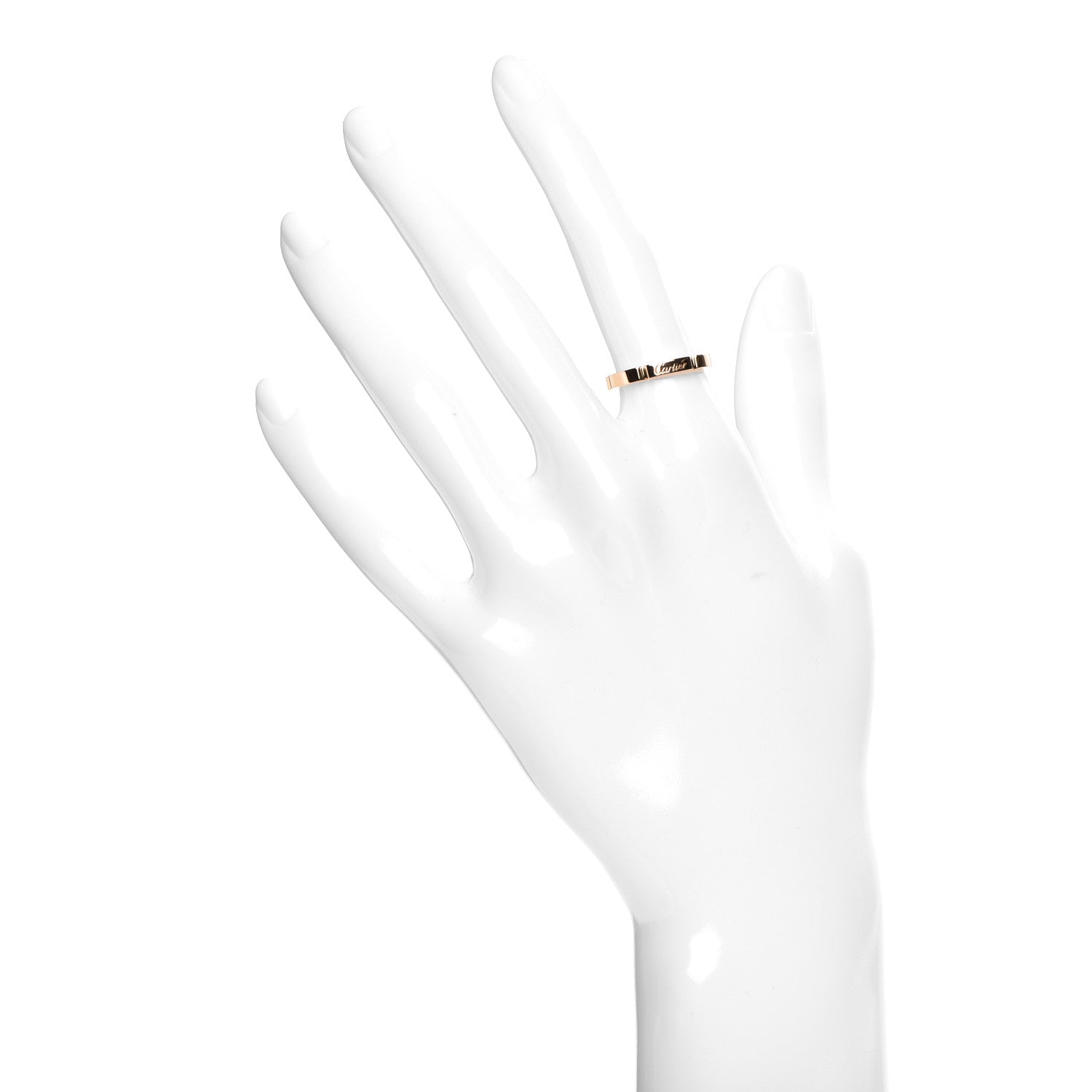 Cartier 18K Yellow Gold 2.5mm Maillon Panthere Wedding Band Ring 49 5 2 of 5
