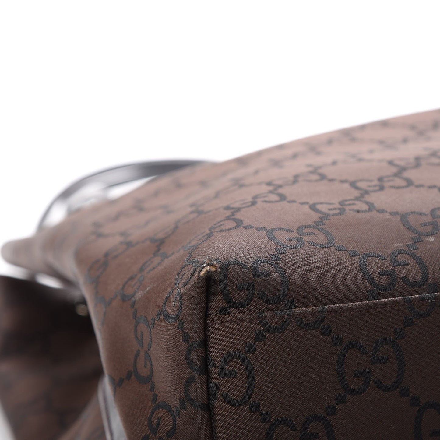 Nylon Monogram Gifford Tote Brown