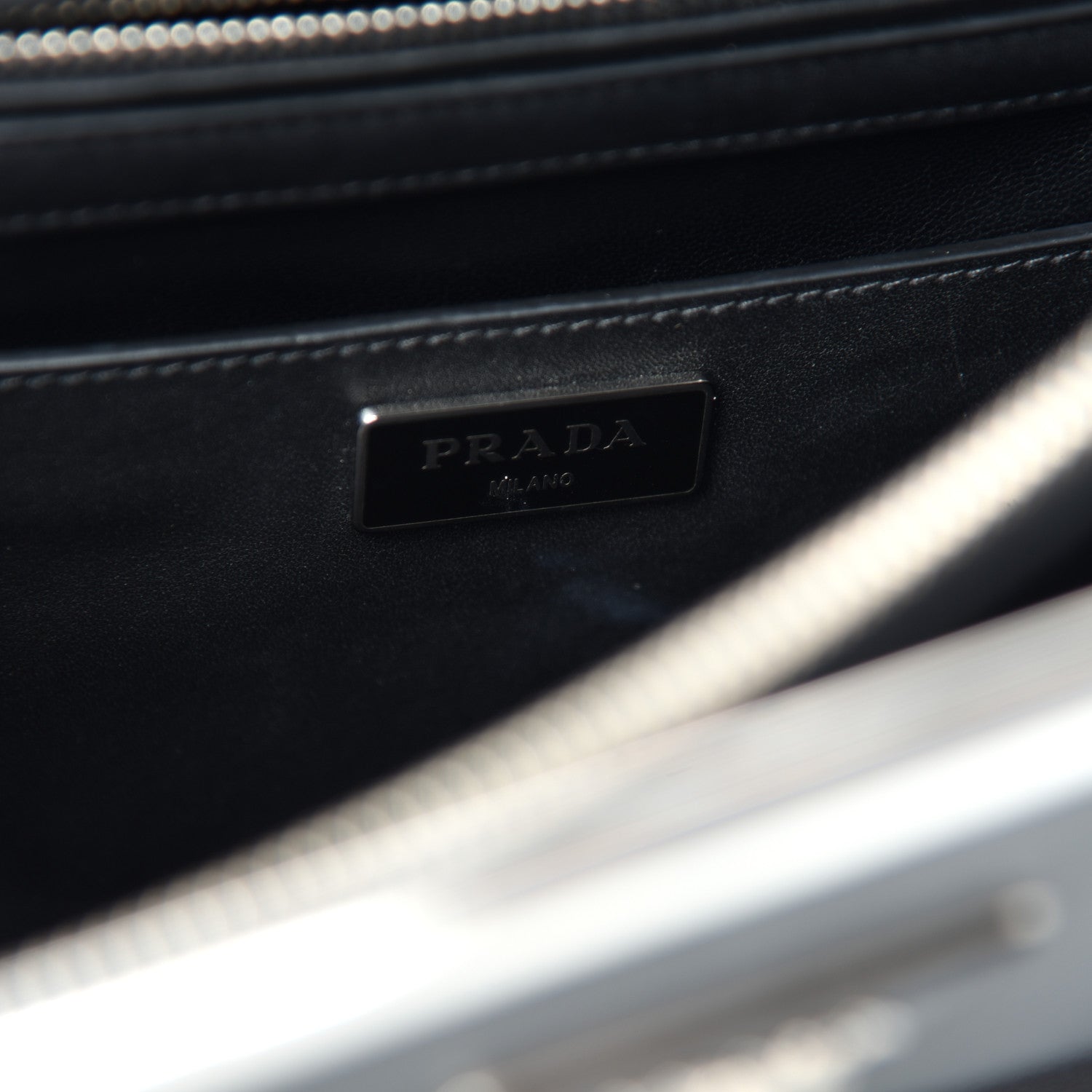 Prada City Calfskin Tote Black 6 of 9