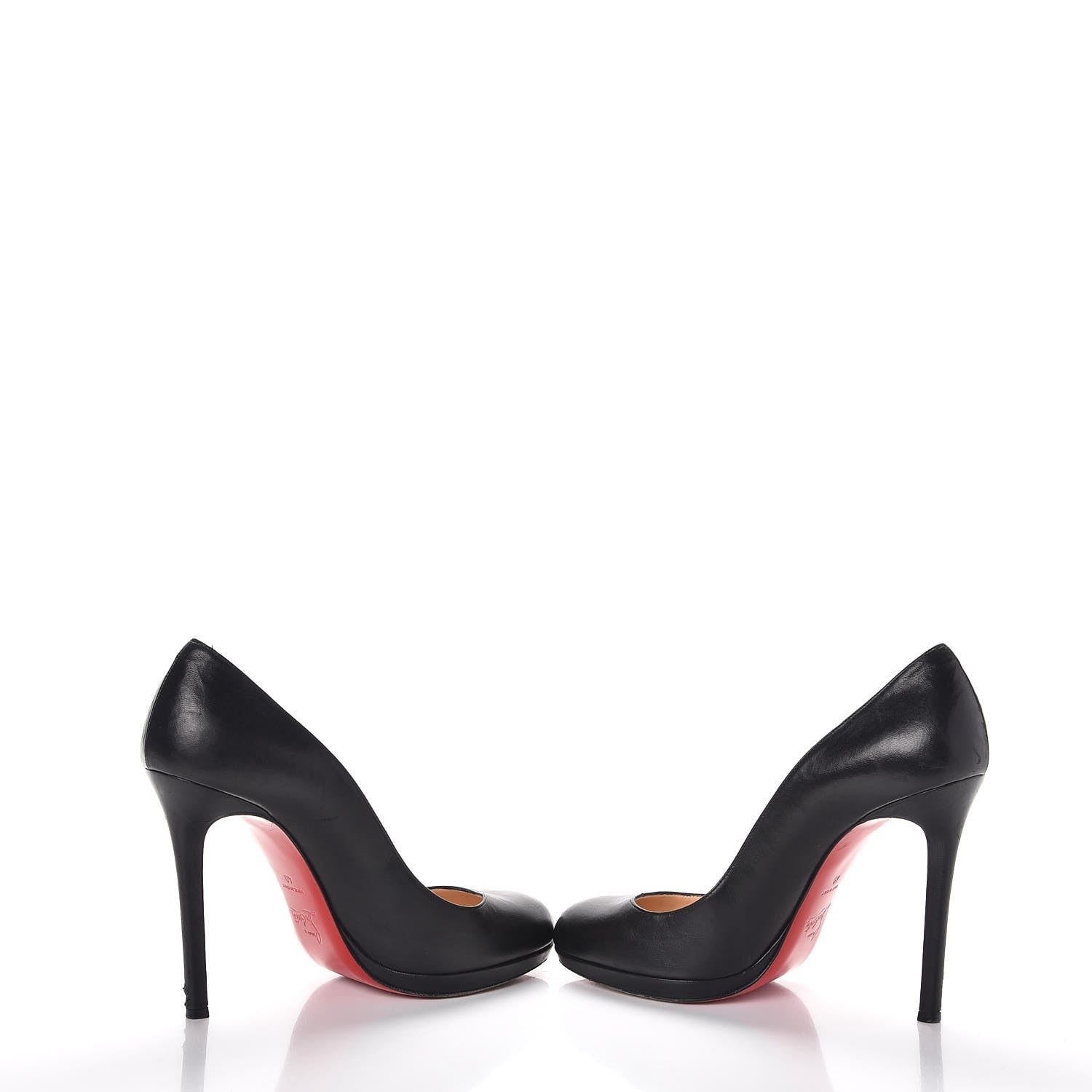 Christian Louboutin Calfskin Bruges 120 Pumps 40 Black 17 of 27