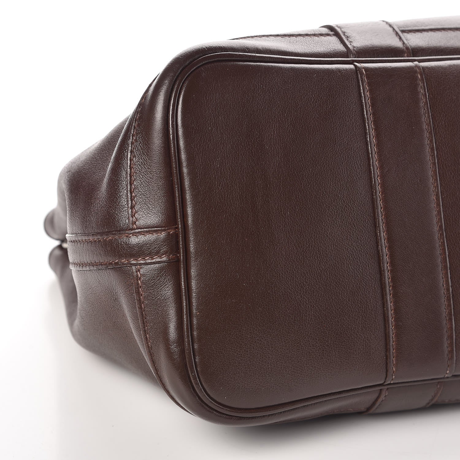 Hermes Swift Bolduc Twilly Garden Party TPM Chocolate 11 of 12