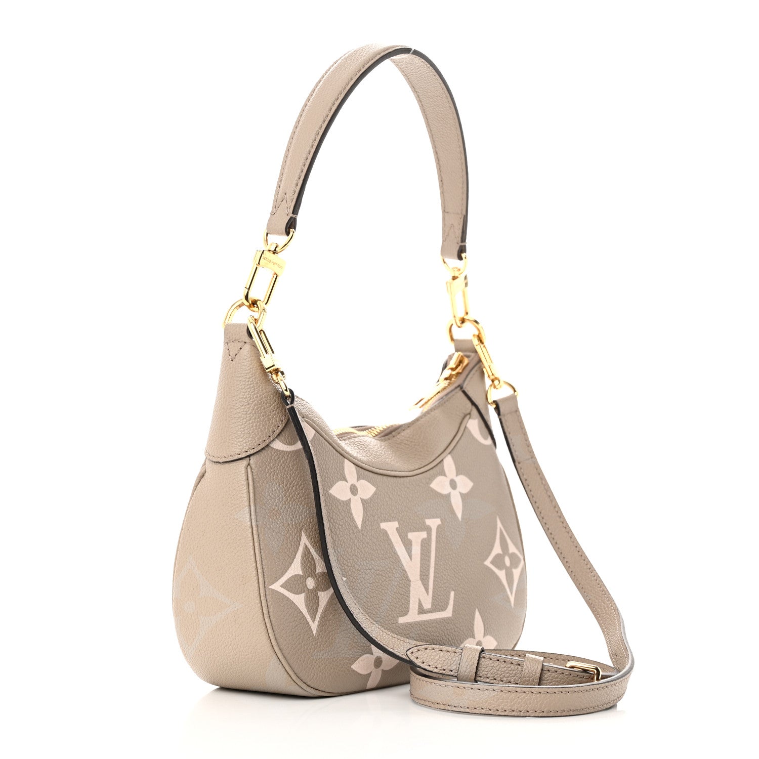 Louis Vuitton Empreinte Monogram Giant Bagatelle NM Tourterelle Creme 3 of 16