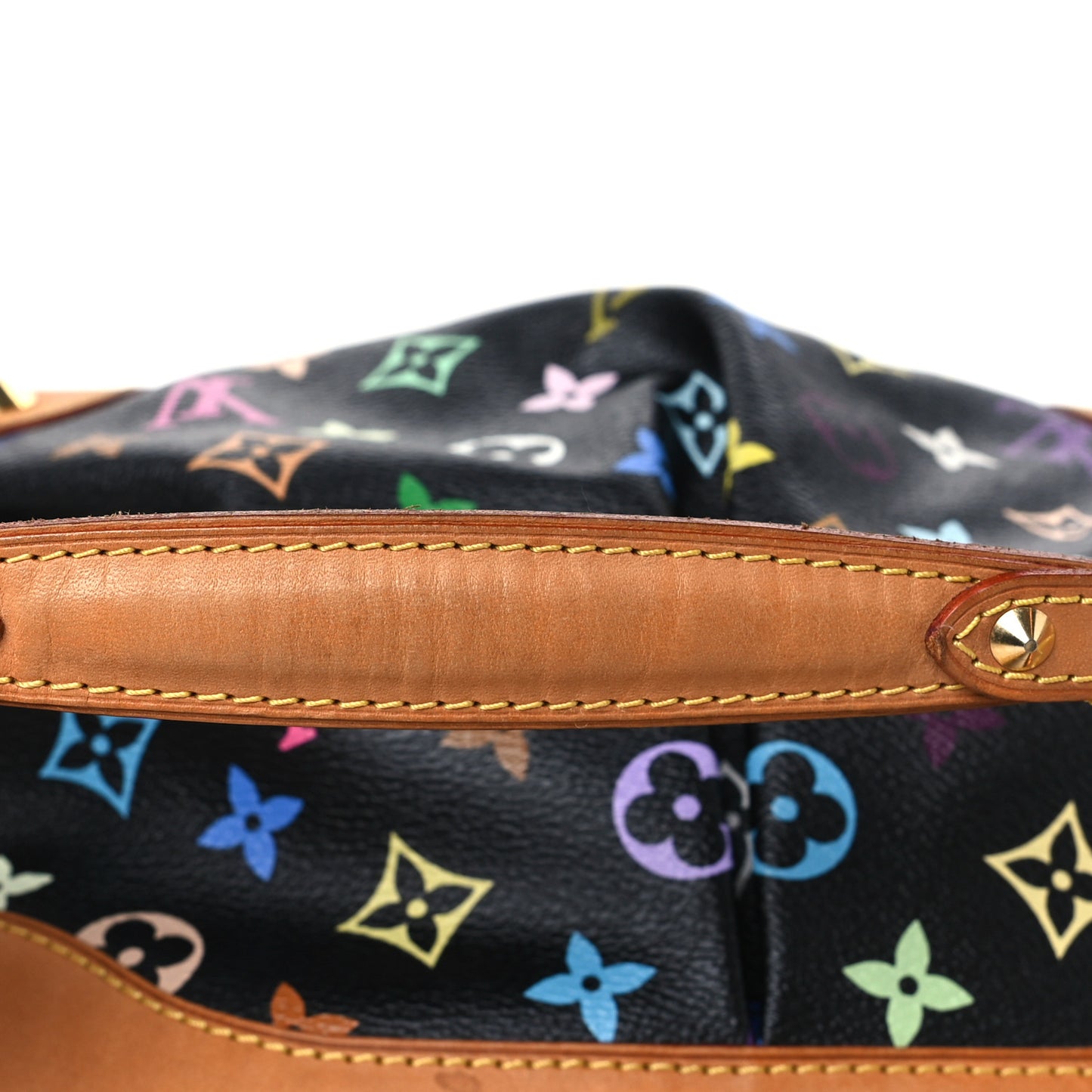 LOUIS VUITTON Monogram Multicolor Judy MM Black