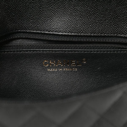 Chanel Caviar Quilted Flap Clutch Black 6 of 7
