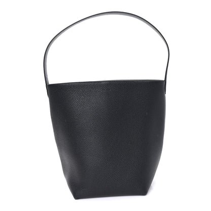 The Row Grained Calfskin Medium N/S Park Tote Black 1 of 9