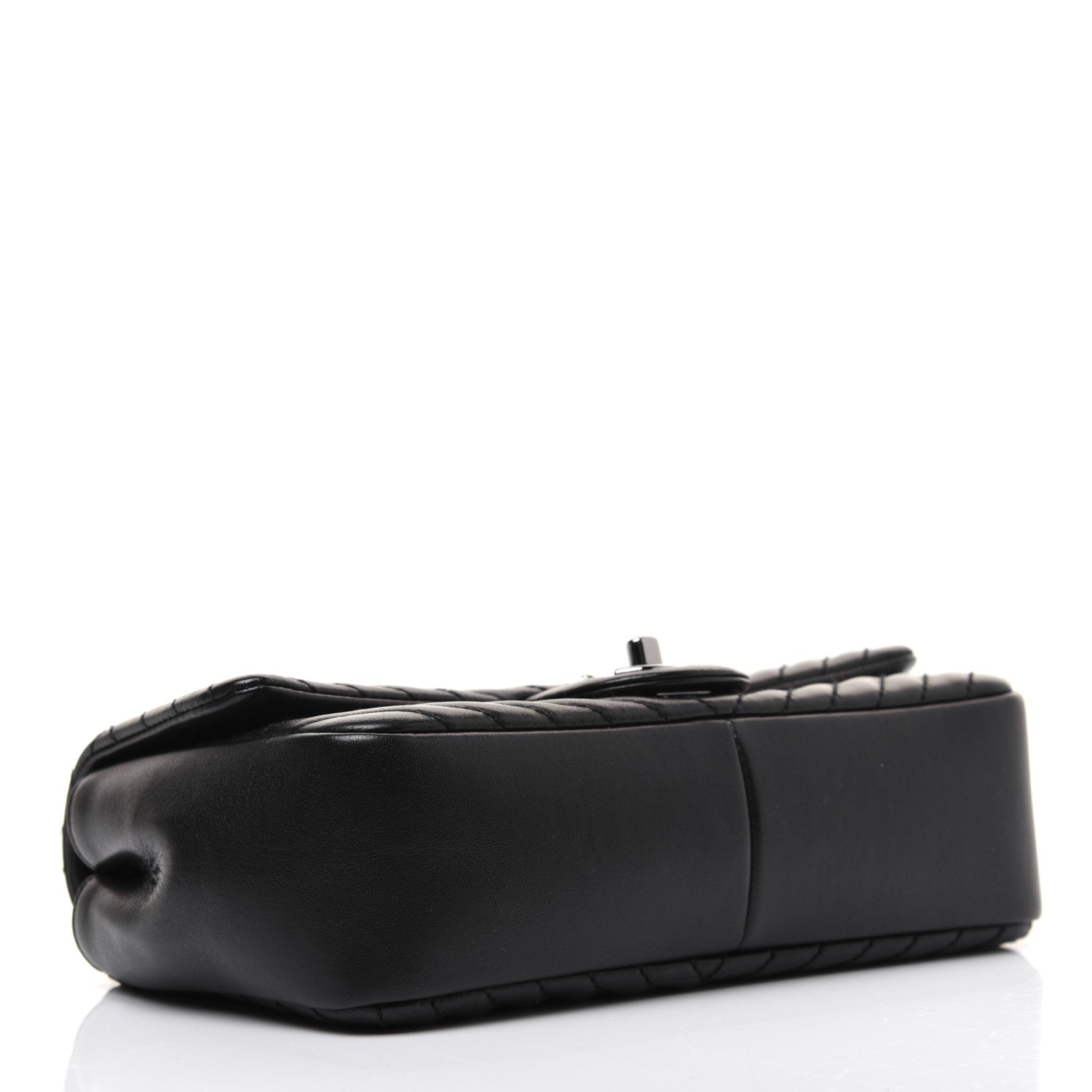 Chanel Lambskin Small CC Crossing Flap Black 4 of 17