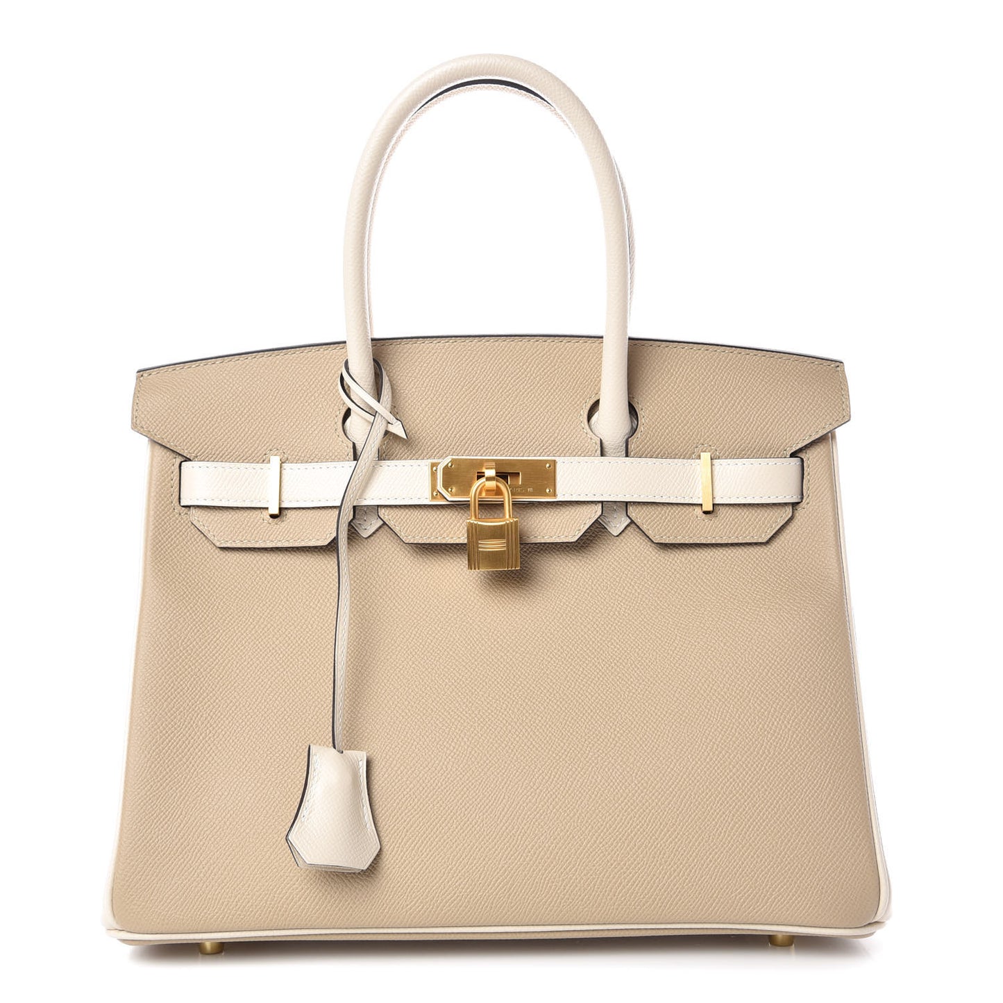 Epsom Horseshoe Birkin 30 Trench Craie