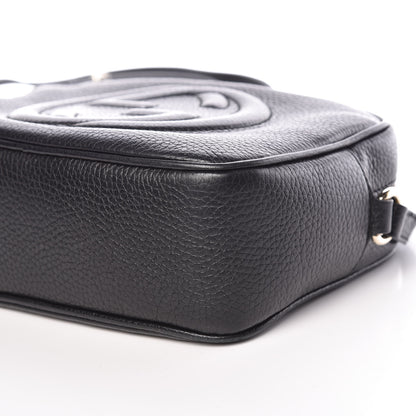 Gucci Pebbled Calfskin Small Soho Disco Bag Black 9 of 11