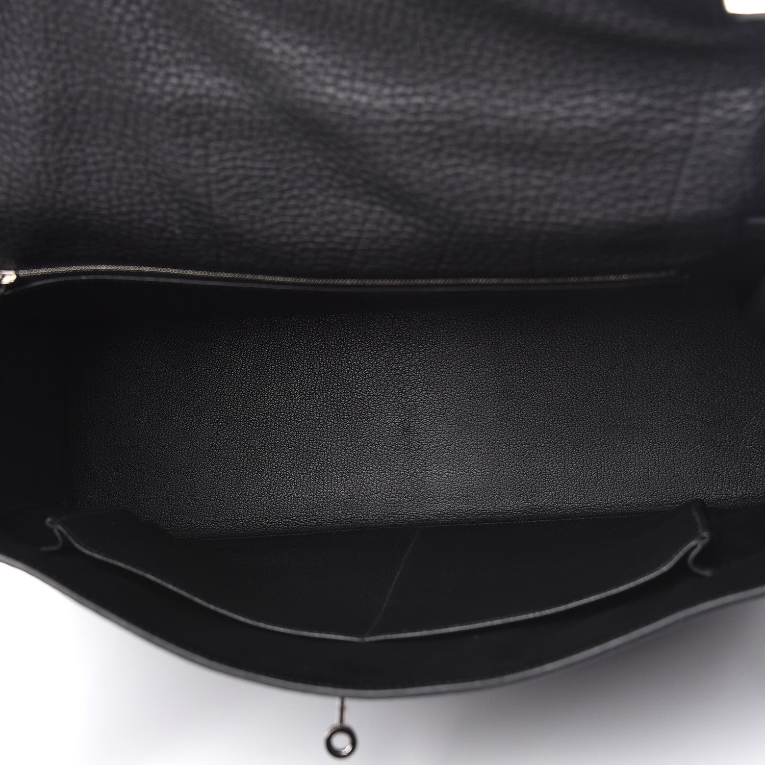 Hermes Fjord Kelly Retourne 40 Black 7 of 47