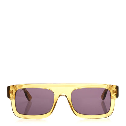 Gucci Acetate Square Frame Sunglasses GG1085S Yelllow 2 of 8