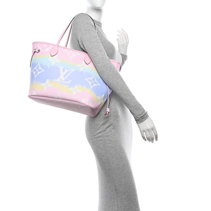 Louis Vuitton Monogram Escale Neverfull MM Pastel 2 of 17