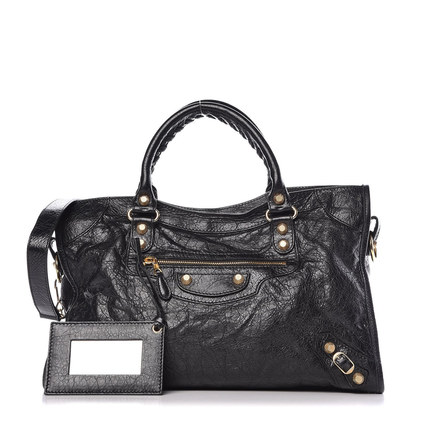 Agneau Giant 12 Gold Hardware City Black