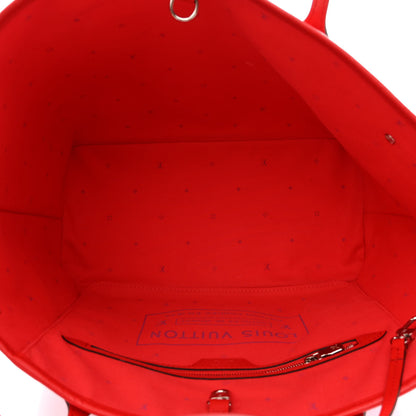 Louis Vuitton Monogram Escale Neverfull MM Rouge 6 of 11