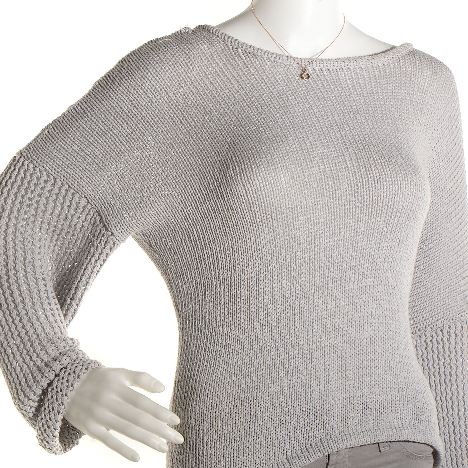 Cartier 18K Pink Yellow White Gold Diamond Trinity Pendant Necklace 2 of 6