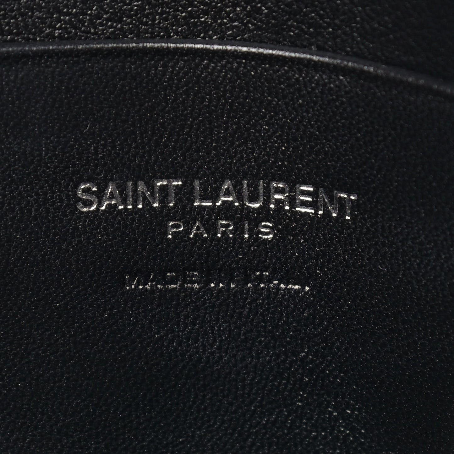 Grain De Poudre Matelasse Monogram Mini Lou Camera Bag Black