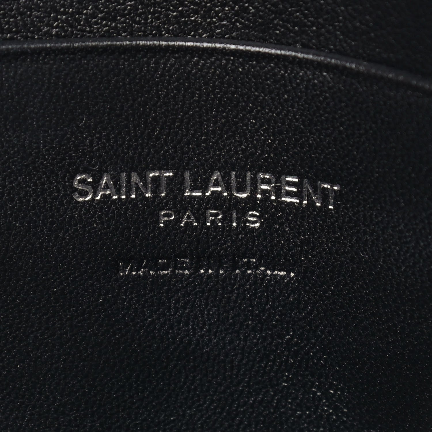 Saint Laurent Grain De Poudre Matelasse Monogram Mini Lou Camera Bag Black 6 of 9