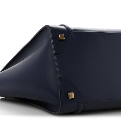 Celine Smooth Calfskin Mini Luggage Ink 9 of 17