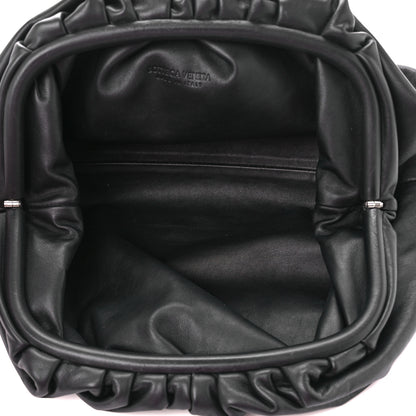 Bottega Veneta Smooth Butter Calf The Pouch Oversized Clutch Black 5 of 11