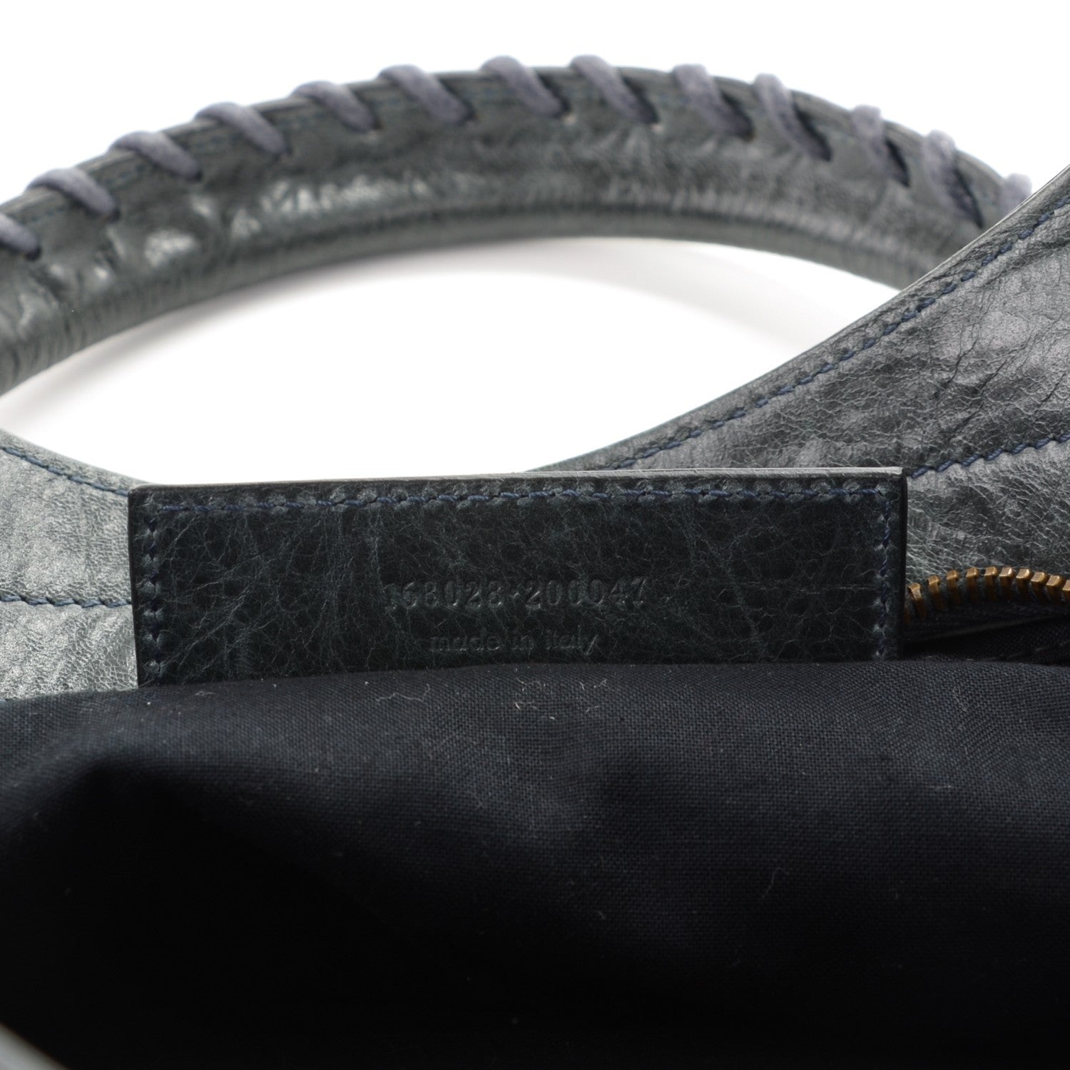 Balenciaga Agneau Classic Hardware Part Time Anthracite 7 of 8