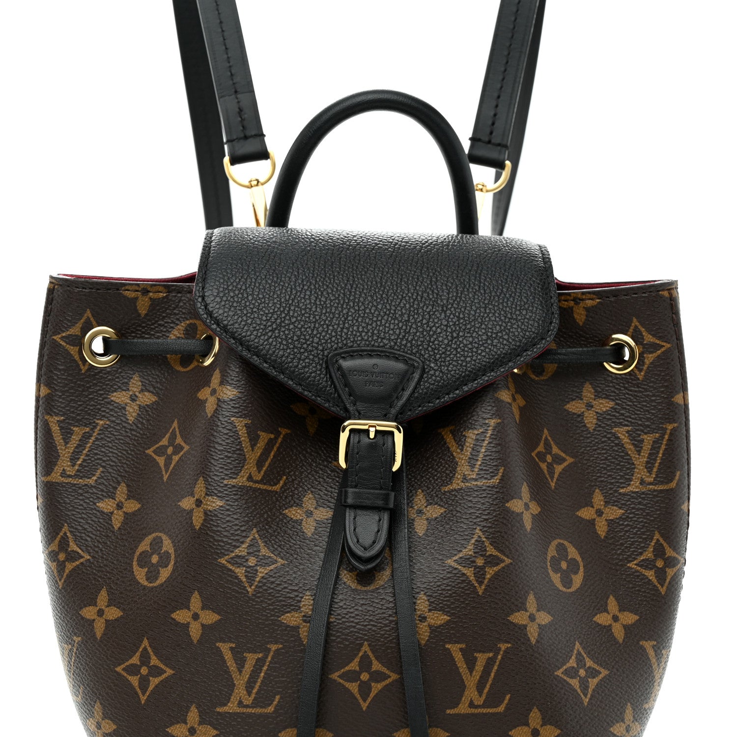 Louis Vuitton Monogram BB Montsouris NM Backpack Black 7 of 9