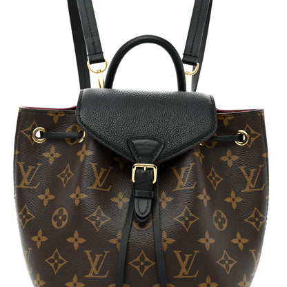 Louis Vuitton Monogram BB Montsouris NM Backpack Black 7 of 9