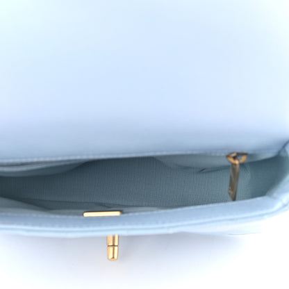 Chanel Iridescent Caviar Quilted Mini My Perfect Flap Light Blue 5 of 9