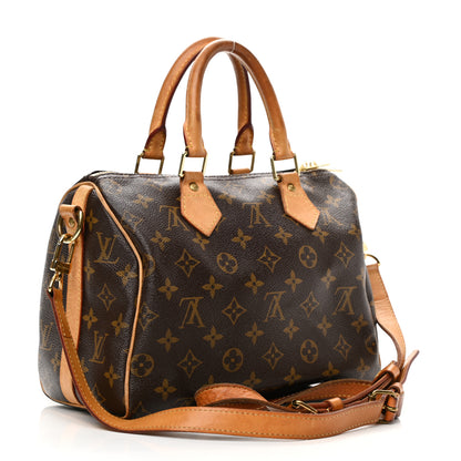 Louis Vuitton Monogram Speedy Bandouliere 25 3 of 17