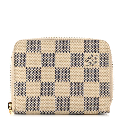 Louis Vuitton Damier Azur Zippy Coin Purse 1 of 10