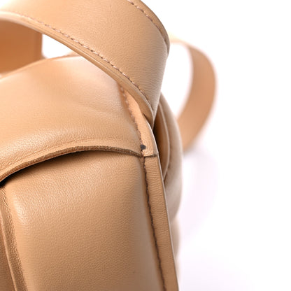 Bottega Veneta Nappa Maxi Intreccio Padded Cassette Crossbody Bag Almond 10 of 10