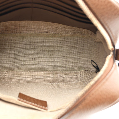 Gucci Monogram Mini Bree Messenger Bag Beige Tabacco 5 of 10