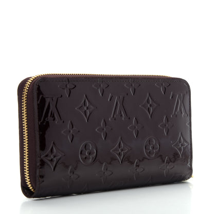 Louis Vuitton Vernis Zippy Wallet Amarante 3 of 8